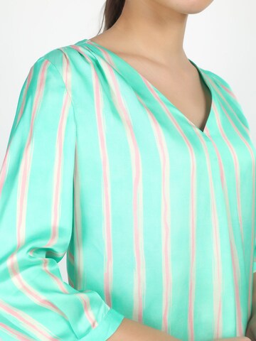 VICCI Germany Elegante Bluse gestreift in Grün