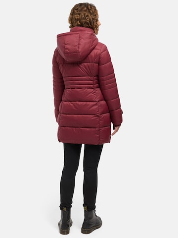 Cappotto invernale 'F808' di Tazzio in rosso