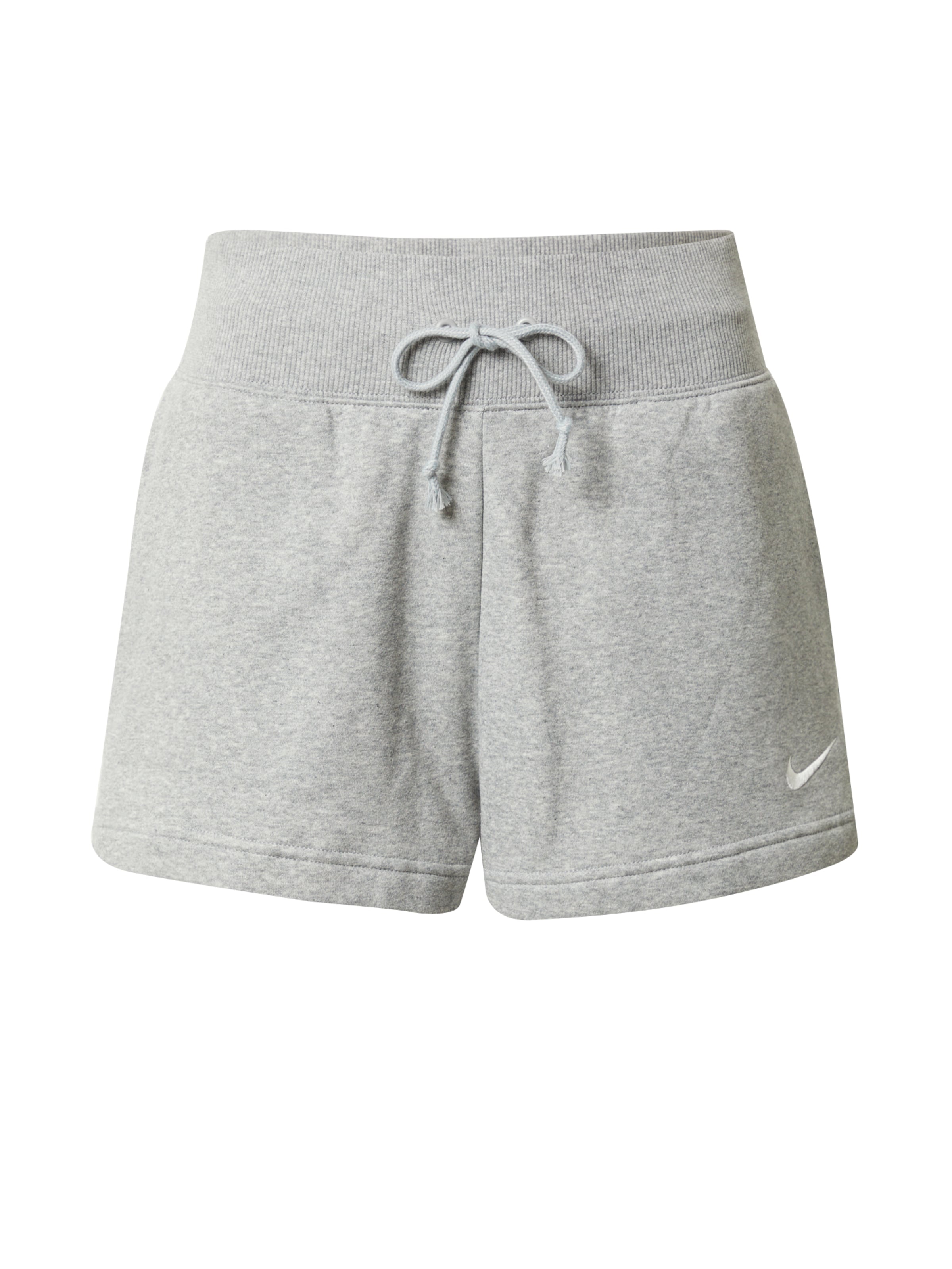 Nike Sportswear Loosefit Bukser 'Phoenix Fleece' i grå: forside