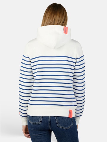 salzhaut Sweatshirt 'Vasen' in Wit