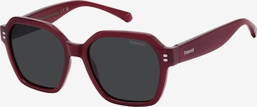Polaroid Sonnenbrille in Rot: Vorderseite