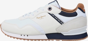 Pepe Jeans Sneakers 'London' in White: front