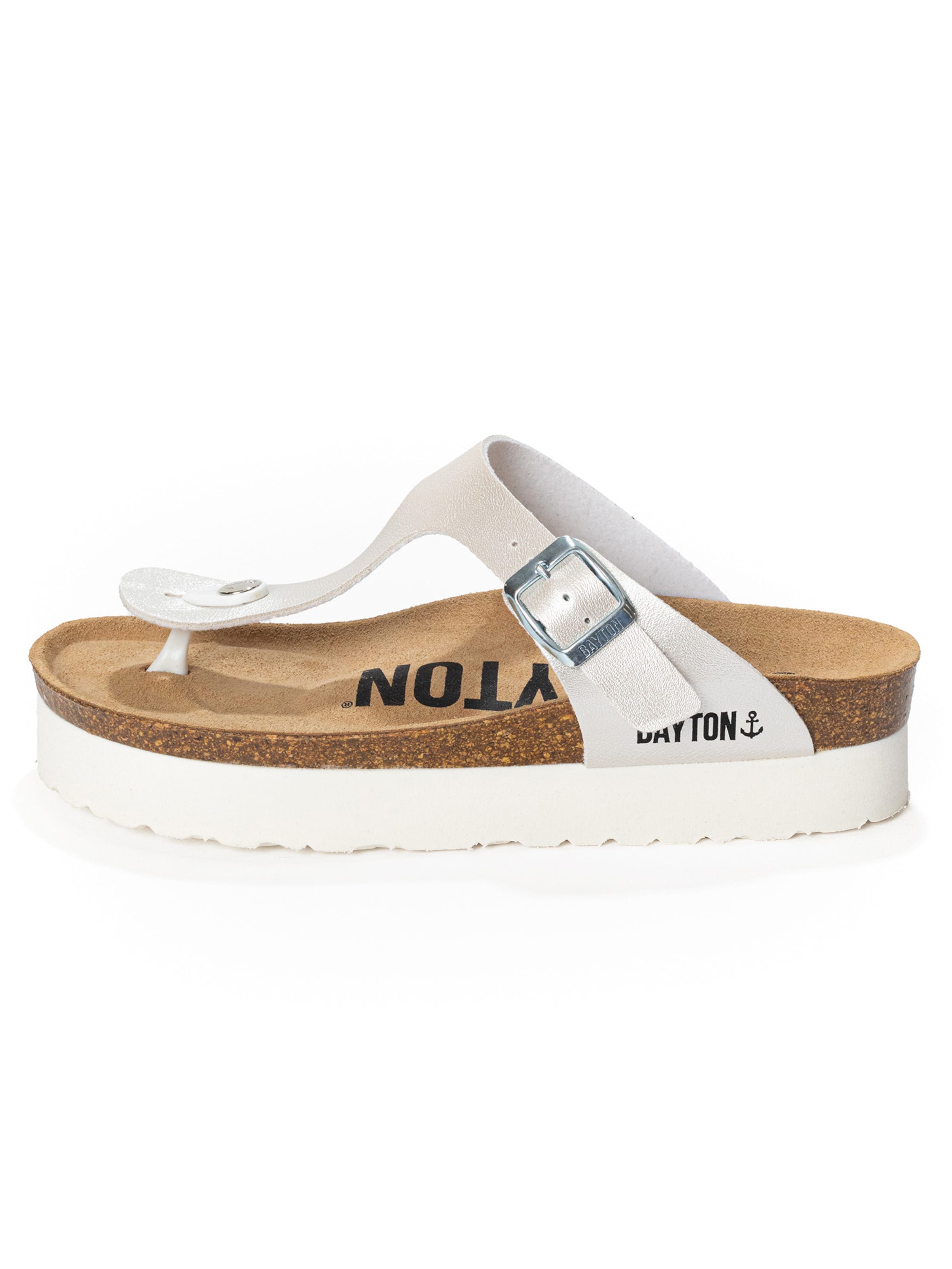 Bayton Чехли 'Asturias' в сребърно: отпред