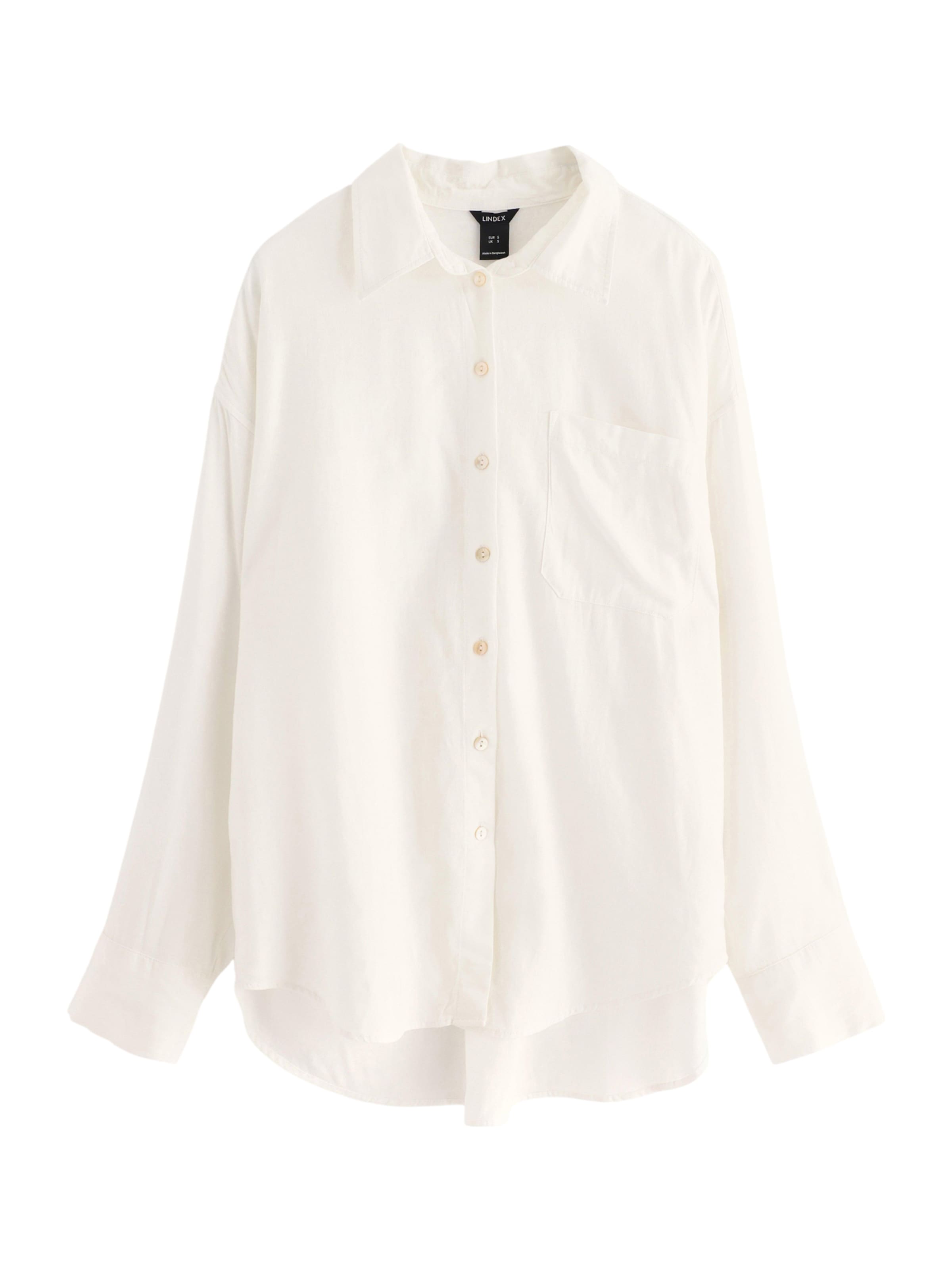 Lindex Blus 'Magdalena' i vit: framsida