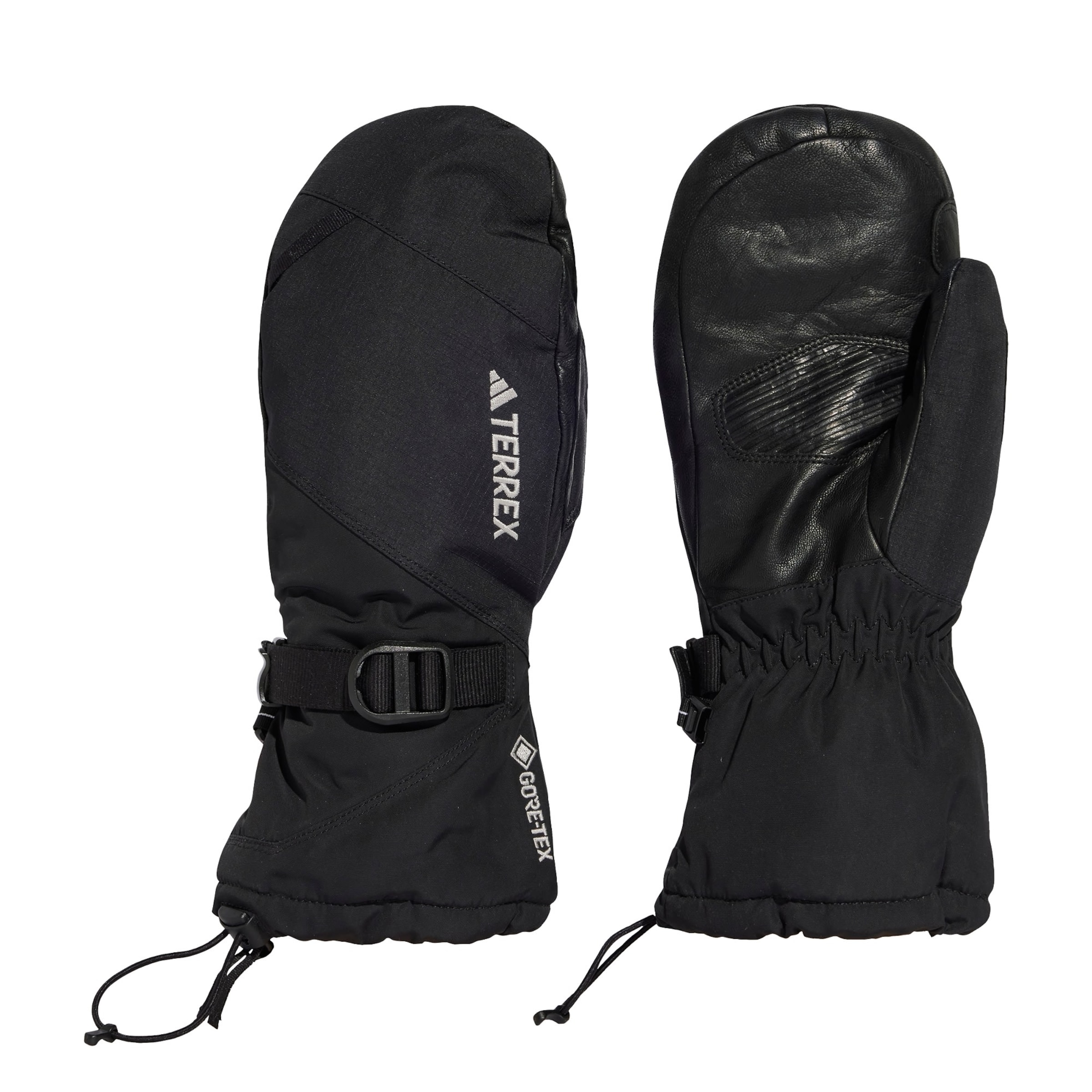 Guanti sportivi di ADIDAS TERREX in nero: frontale