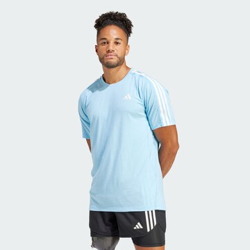 T-Shirt fonctionnel 'Own the Run  ' ADIDAS PERFORMANCE en bleu : devant