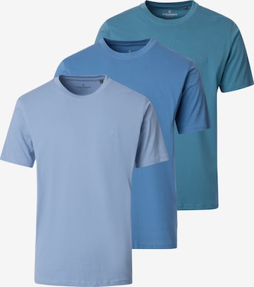 CASAMODA Shirt 'Basic' in Blue: front