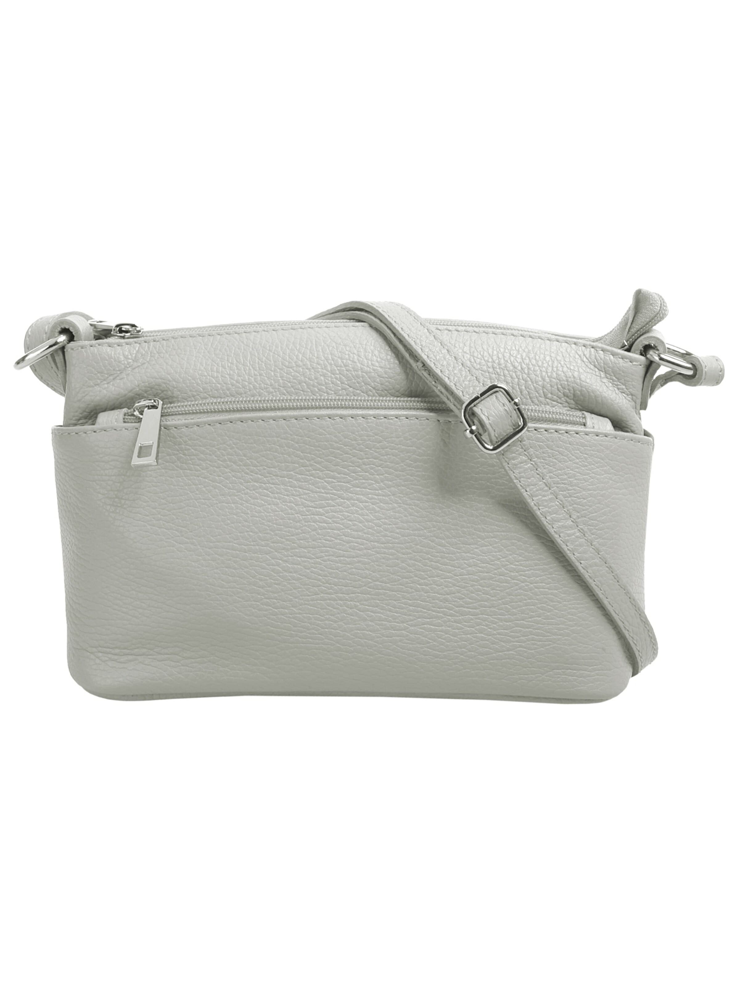 Cluty Crossbody Bag in Grey: front