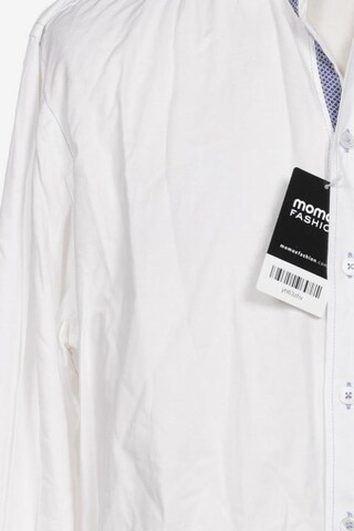 JUPITER Button Up Shirt in XL in White