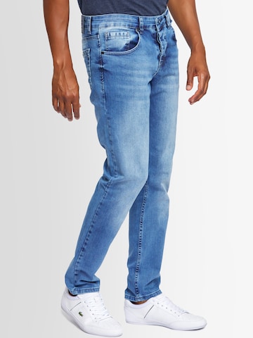 Alessandro Salvarini Slim fit Jeans 'Genova' in Blue: front