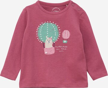 T-Shirt s.Oliver en rose : devant