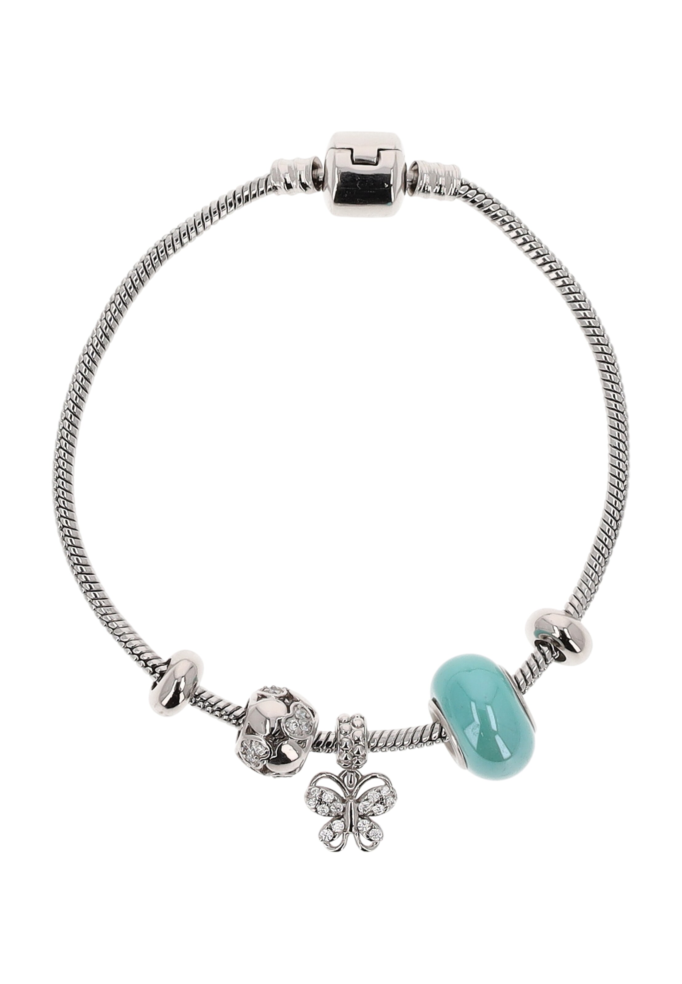 GRASSLAND Bracelet in Silver: front