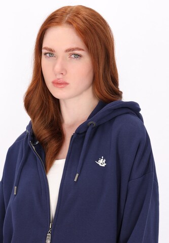 DreiMaster Vintage - Sudadera con cremallera en azul