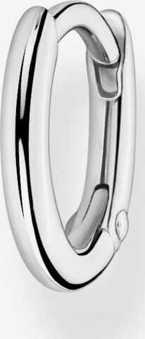 Thomas Sabo Earrings 'Single' in Silver: front