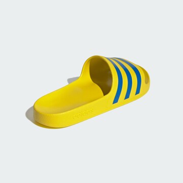Claquettes / Tongs 'Adilette Aqua' ADIDAS PERFORMANCE en jaune