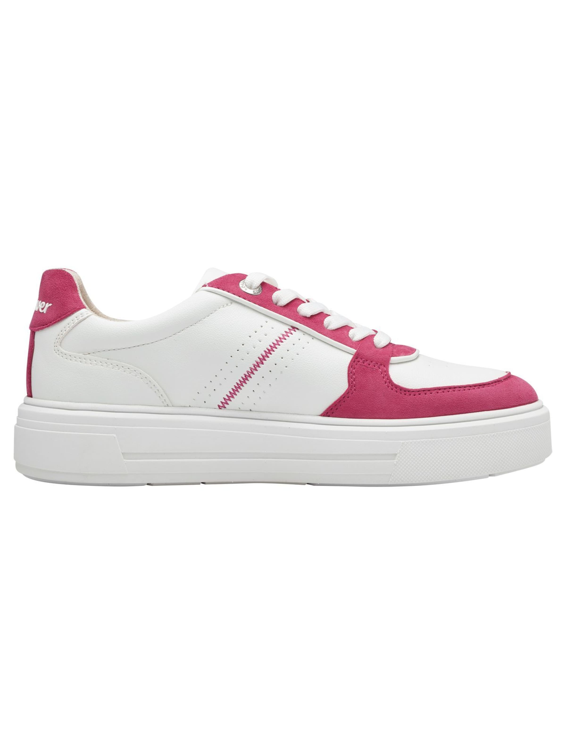 s.Oliver Platform trainers in White