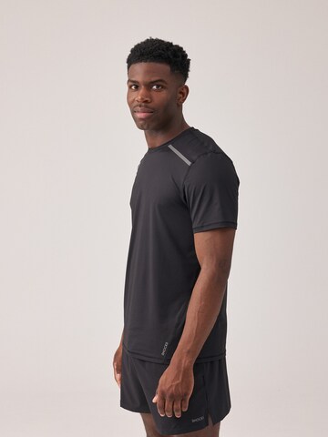 SNOCKS Funktionsshirt (GRS) in Schwarz