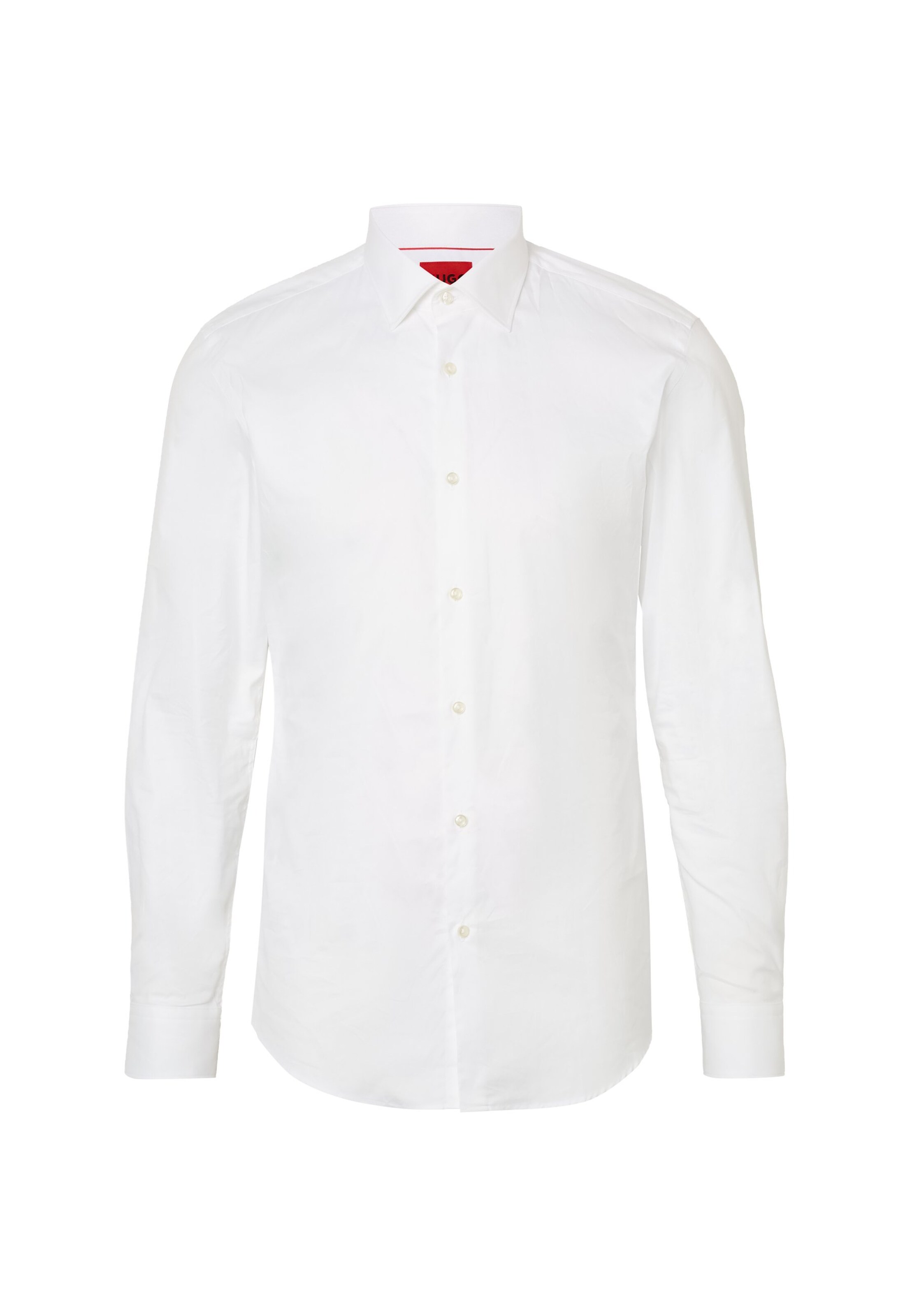 HUGO Regular fit Button Up Shirt 'Kenno' in White: front