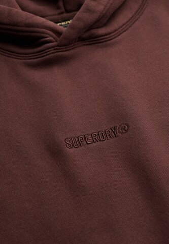 Sweat-shirt Superdry en marron