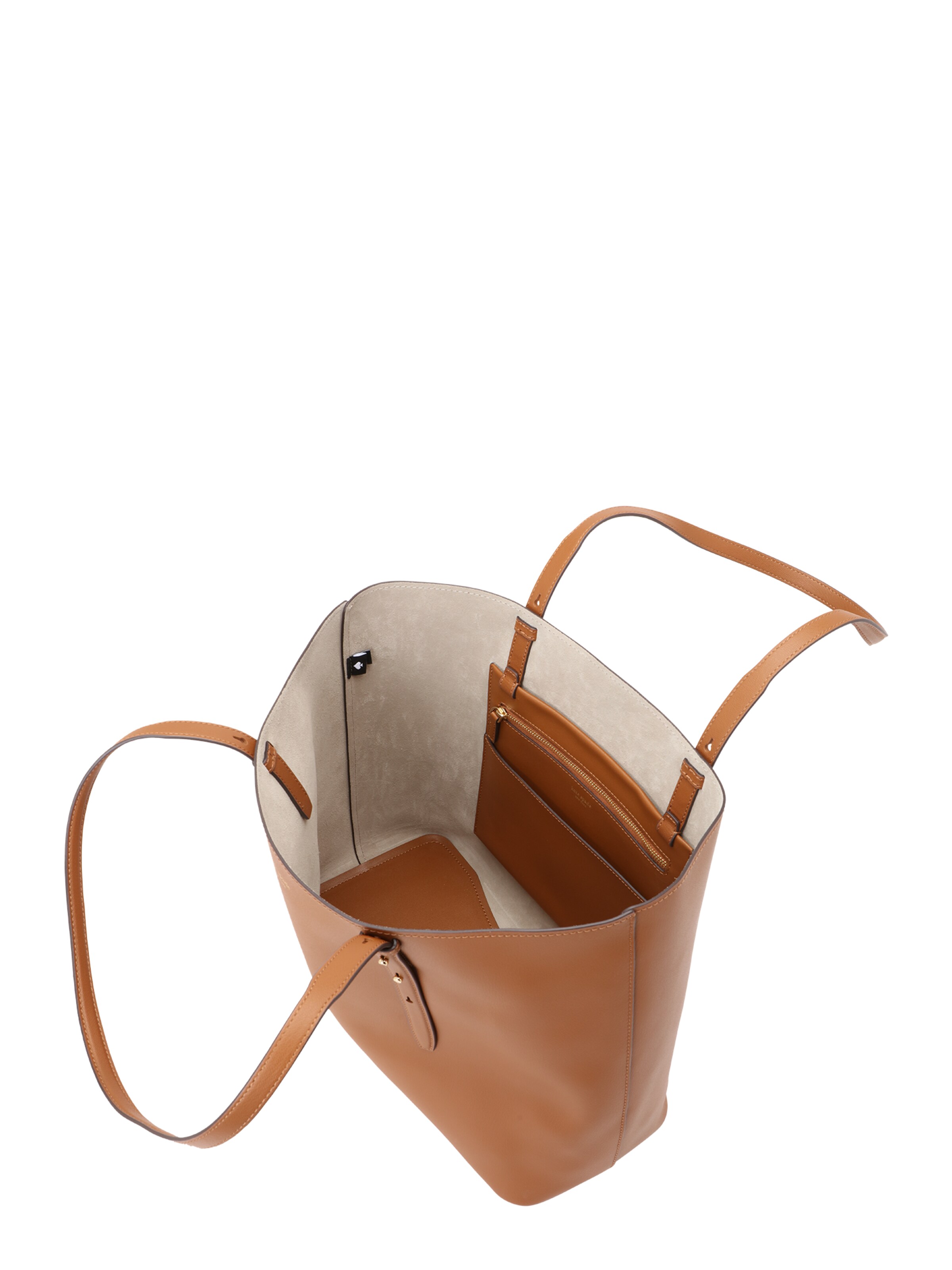 Cabas 'Do It All Fine Grain Leather Large Tote' Kate Spade en marron