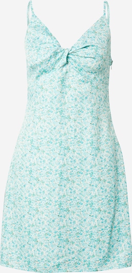 A LOT LESS Vestido de verano 'Lynn' en crema / azul claro / verde hierba, Vista del producto
