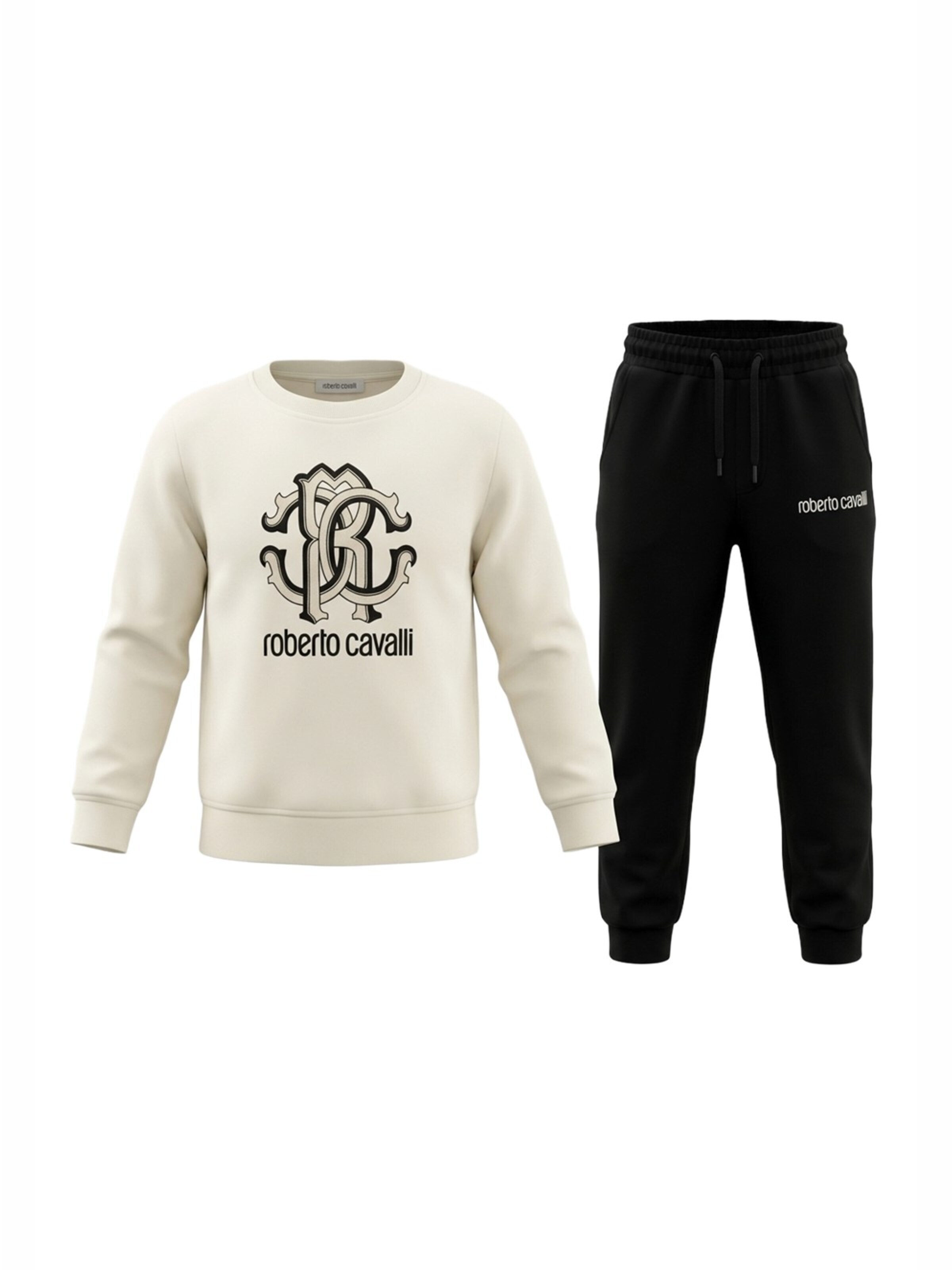 roberto cavalli Set in White: front