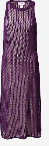 Monki Knit dress 'Lilo' in Purple: front