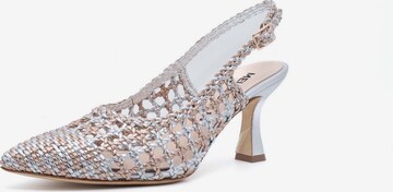 MELLUSO Pumps 'Linda' in Zilver: voorkant