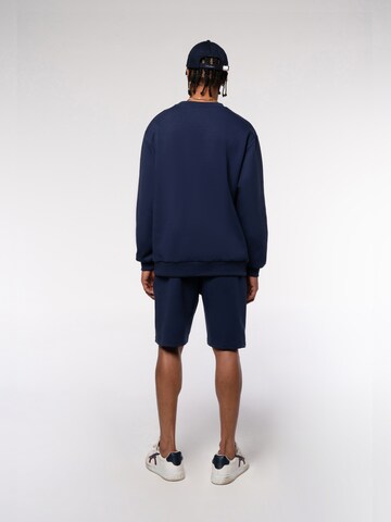 Eoselio Loosefit Broek in Blauw