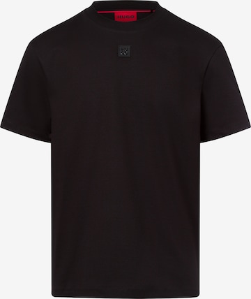 HUGO Shirt 'Dalile' in Schwarz: Vorderseite