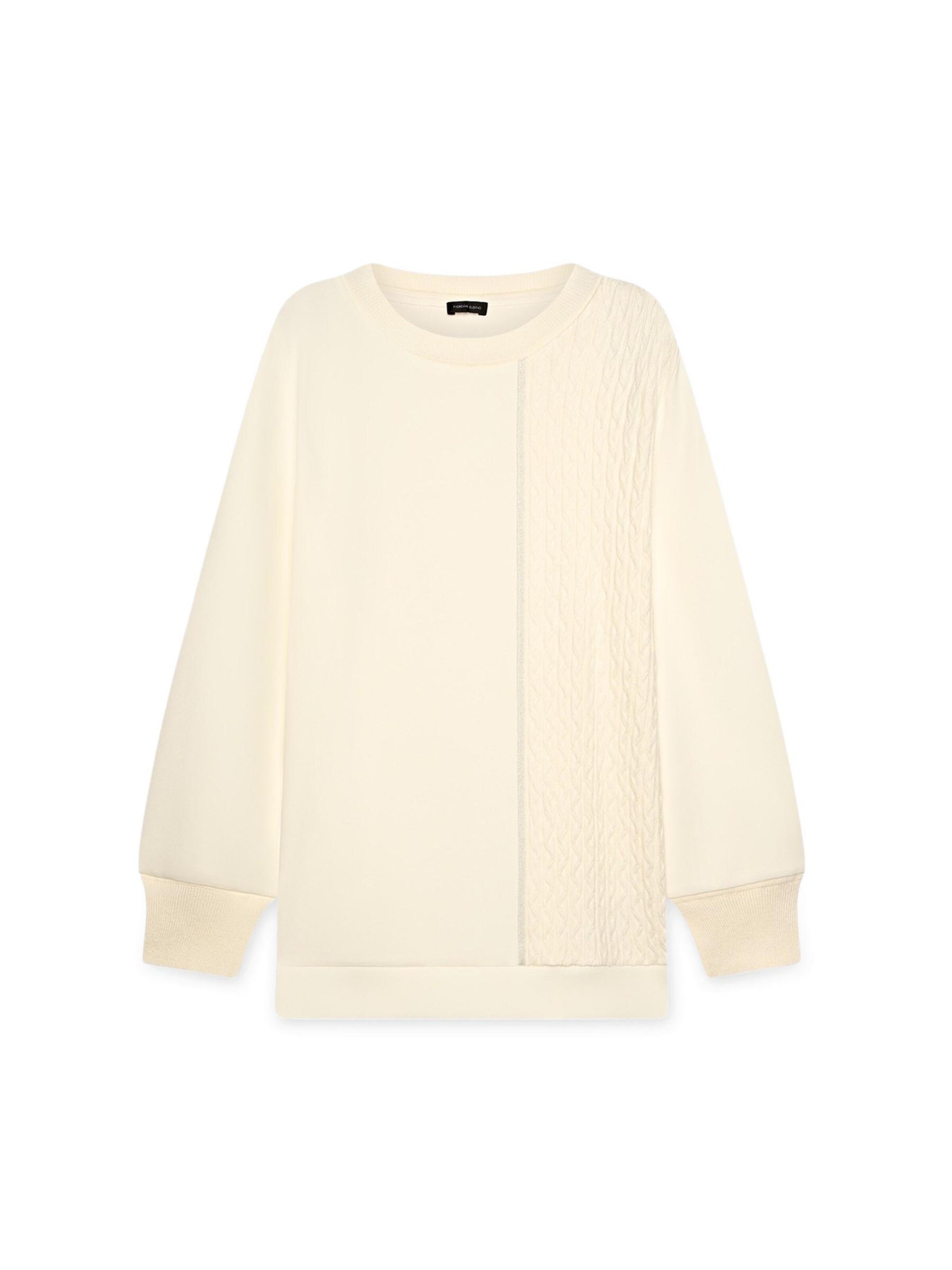 Fiorella Rubino Pullover‌‌‌‌‌‌‌‌‌‌ in Weiß: Vorderseite