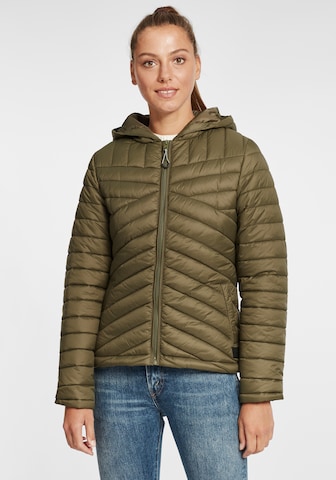 Oxmo Between-Season Jacket 'QuelIa' in Green: front