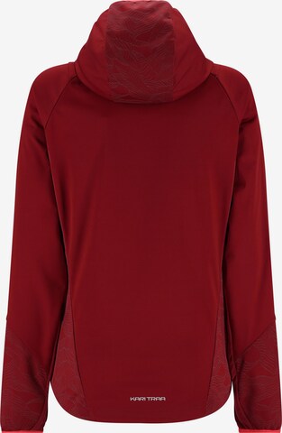 Kari Traa Athletic Jacket 'VILDE THERMAL' in Red