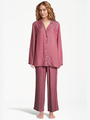 SEIDENSTICKER Pajama 'Classic Web' in Red