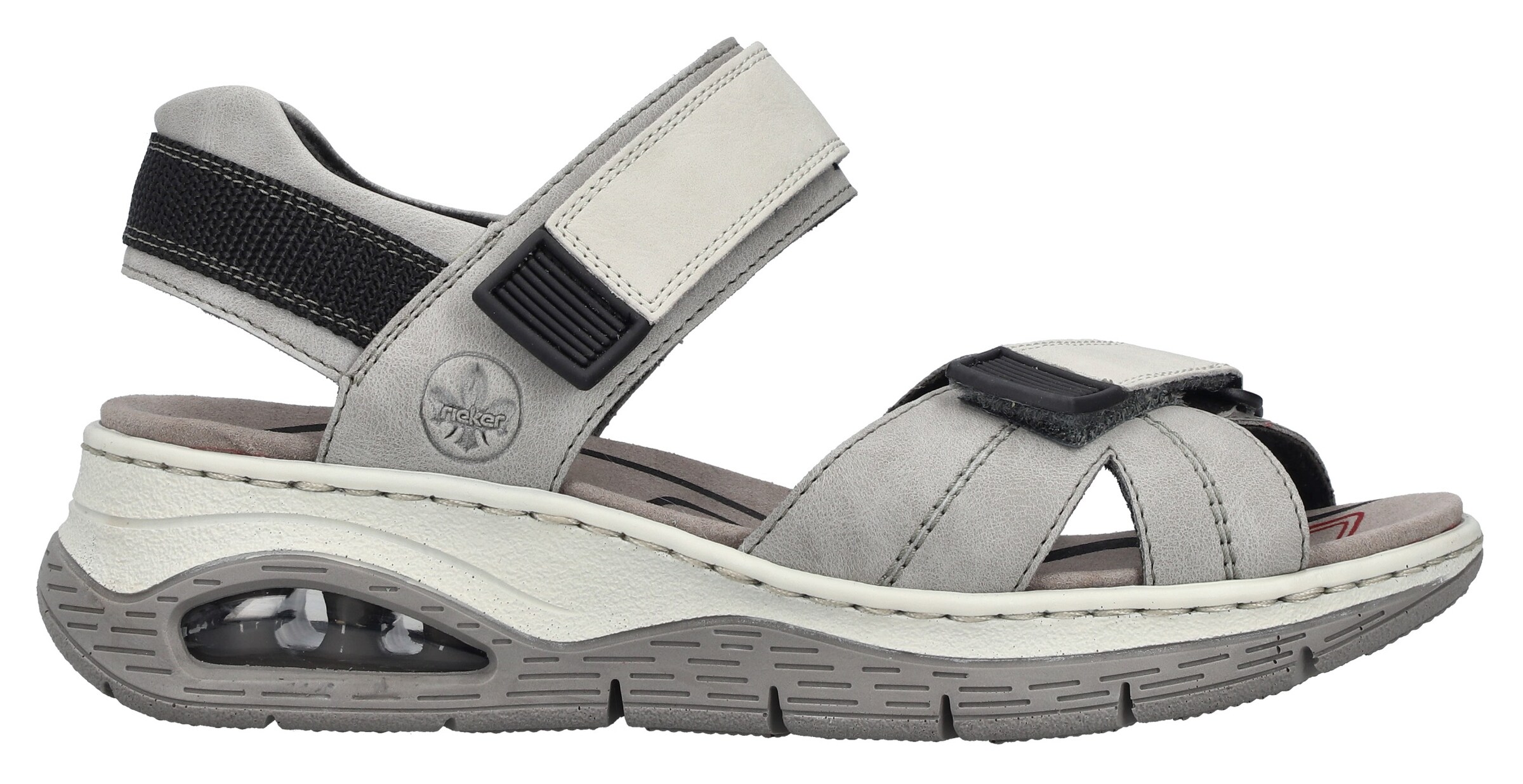Sandales de randonnée Rieker en gris
