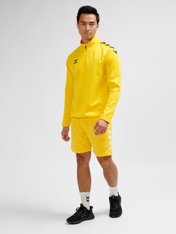Sweat de sport 'Core XK' Hummel en jaune