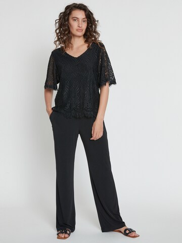 Ana Alcazar Jumpsuit 'Kadaro' in Zwart: voorkant