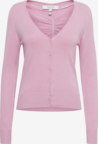 b.young Knit Cardigan 'BYPIMBA 4' in Pink: front