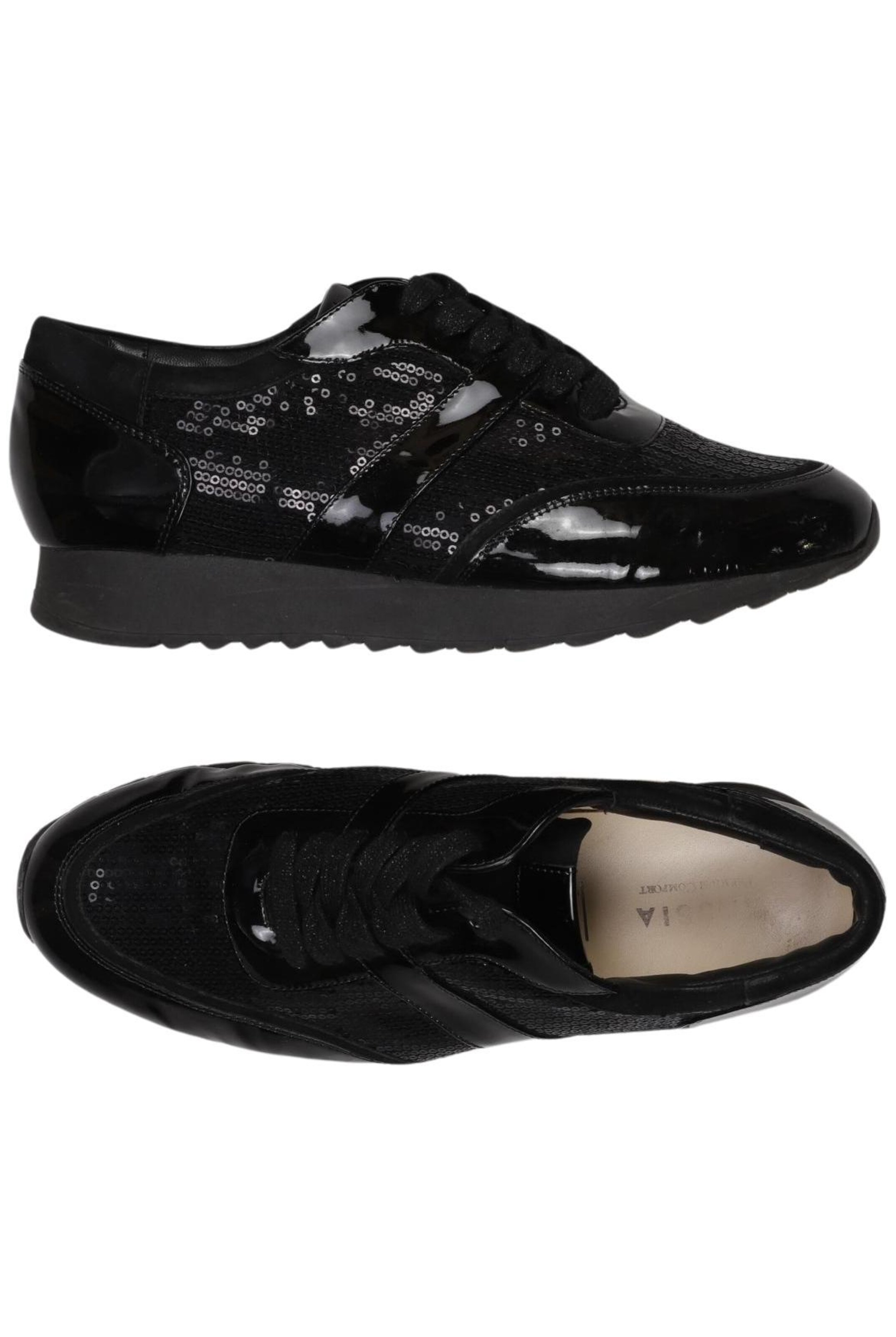 HASSIA Flats & Loafers in 39,5 in Black: front