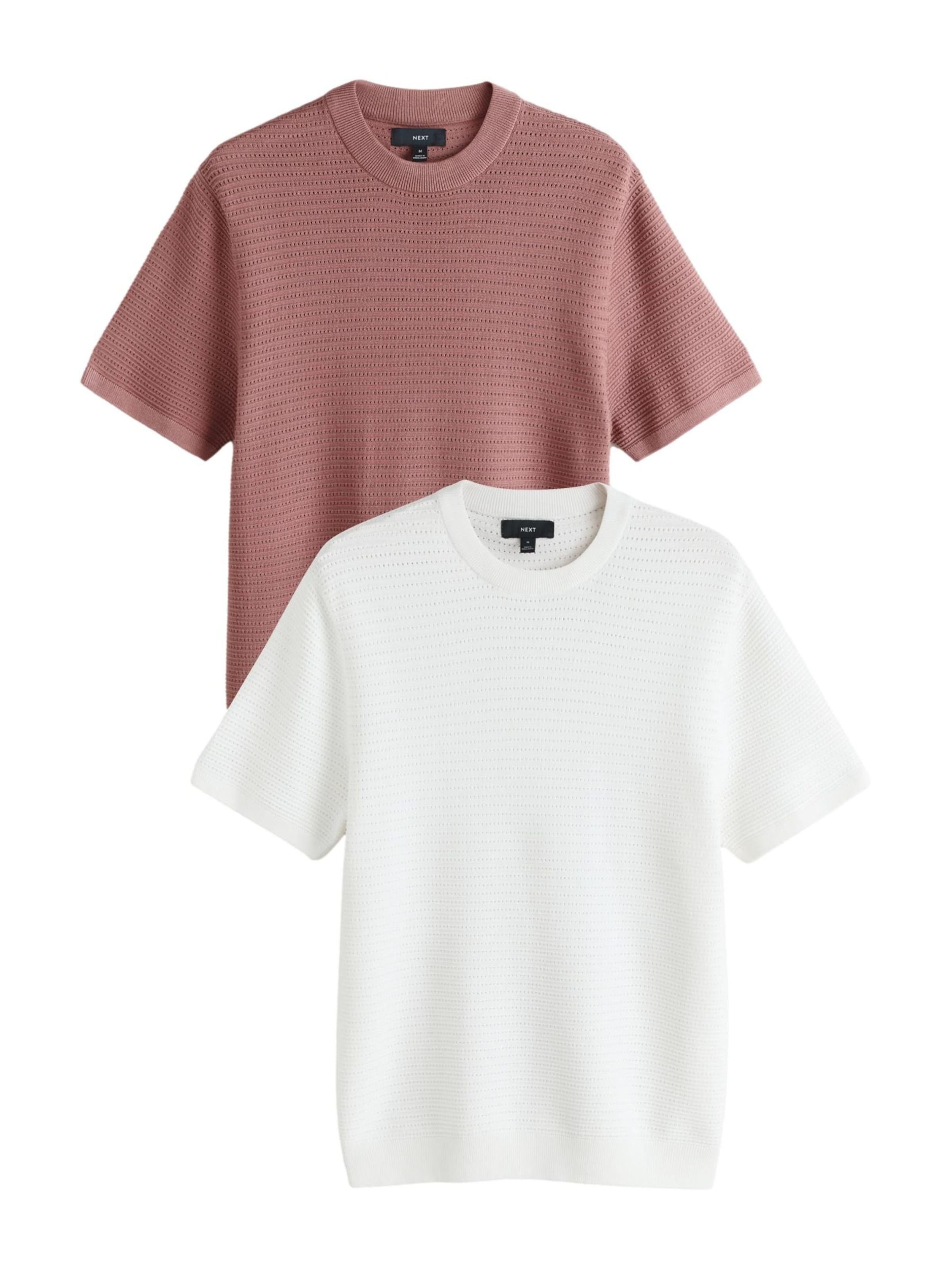 Next Shirt in Rood: voorkant