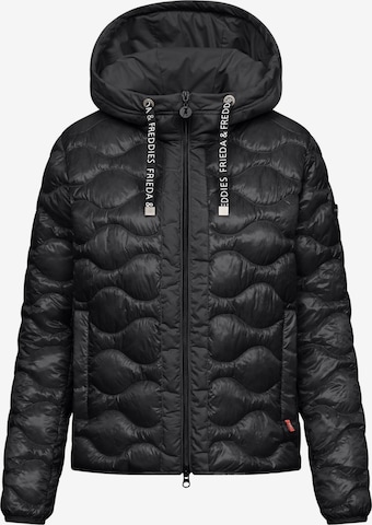 Frieda & Freddies Jacke in Schwarz: Vorderseite