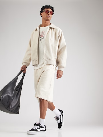 T-Shirt 'LOVE' HOLLISTER en beige