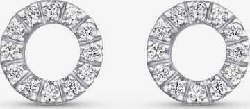 CHRIST Earrings in White: front