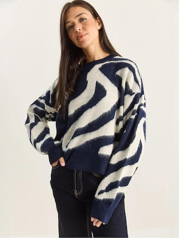 Pullover di Bianco Lucci in blu