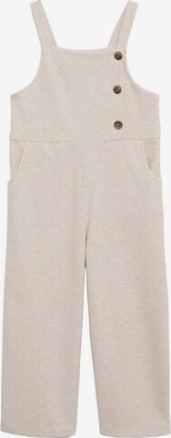 MANGO KIDS Overall in Beige: predná strana