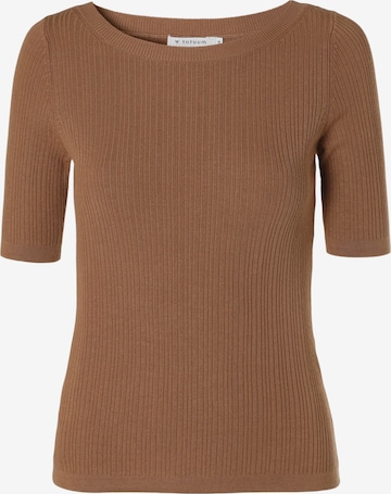 TATUUM Sweater 'SALMIKO' in Brown: front