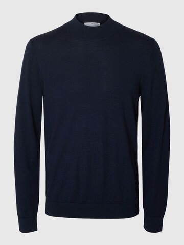 SELECTED Sweatshirt‌‌‌ in Blau: Vorderseite