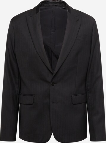 Coupe regular Veste de costume 'BANE' AllSaints en noir : devant