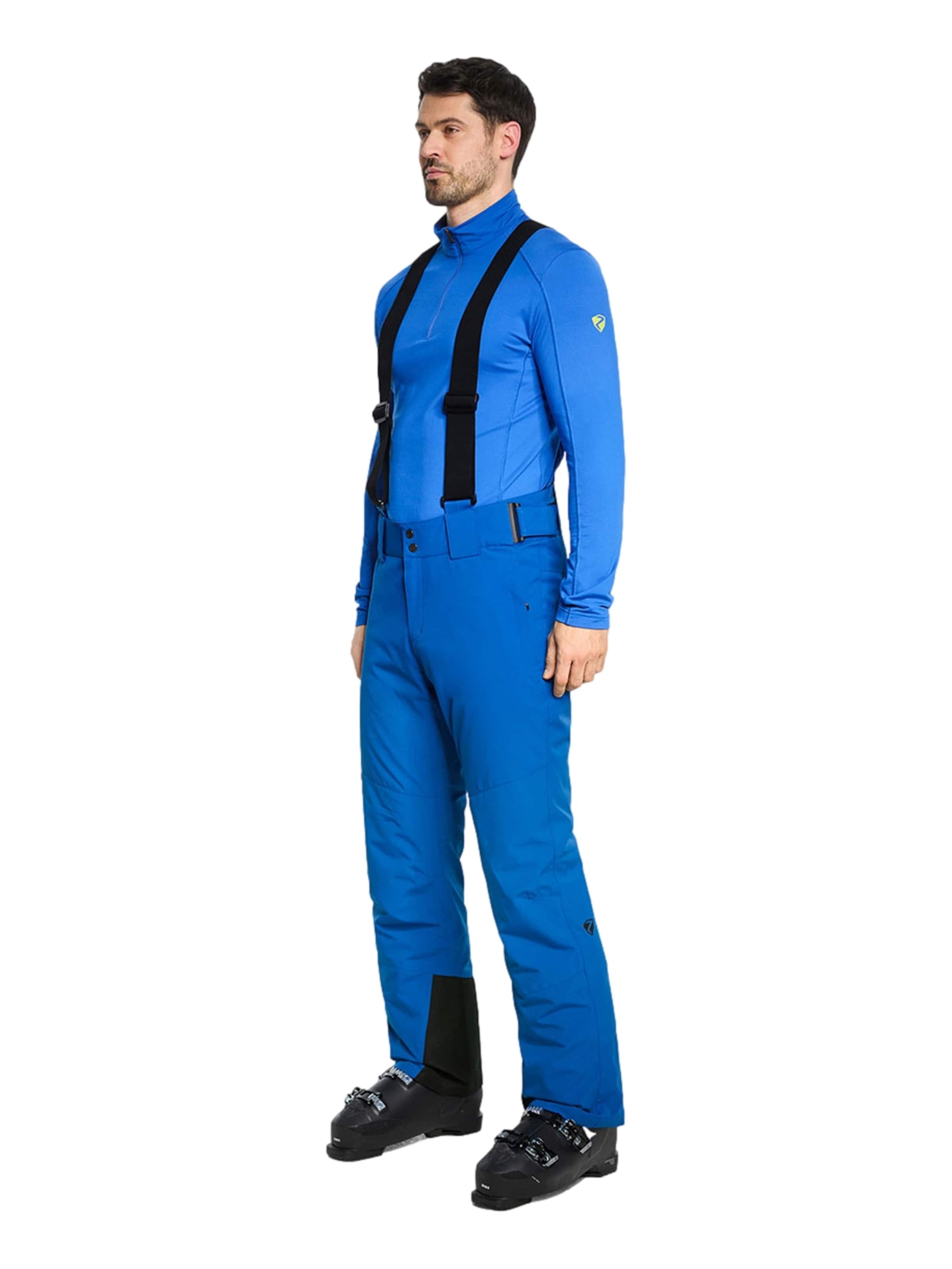 ZIENER Regular Sports trousers 'Tazlin' in Blue