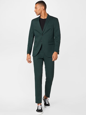 Coupe slim Costume 'Franco' JACK & JONES en vert : devant